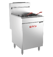 16″ DOUBLE BASKET FRYER (40LBS)