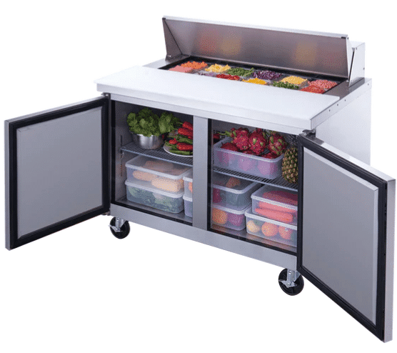 48″ SANDWICH PREP TABLE